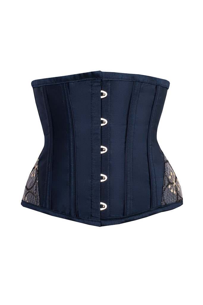 Cream Expert Waist Training Underbust Longline With Hip Gores