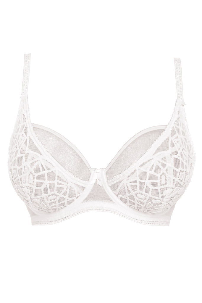 Freya - Soiree Lace White High Apex Bra