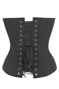 Single Layer Overbust Corset in Black